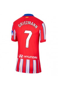 Atletico Madrid Antoine Griezmann #7 Jalkapallovaatteet Naisten Kotipaita 2024-25 Lyhythihainen